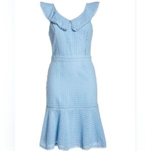 Chelsea28 Eyelet Midi Dress Small